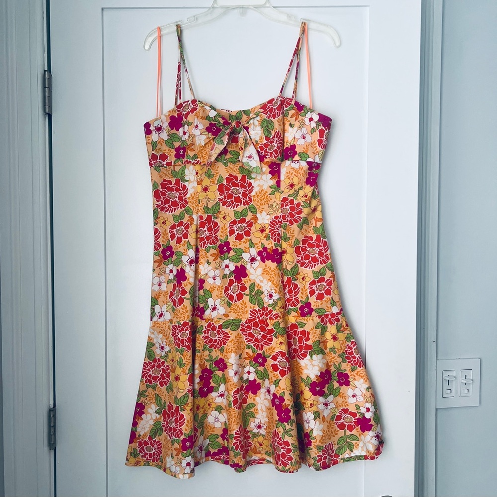 Citrine Floral Dress Size 6
